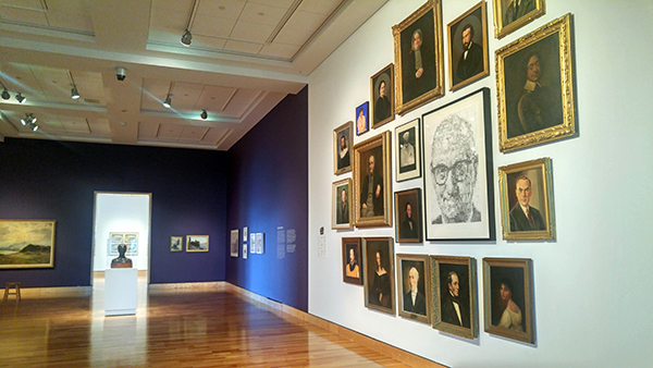 Installation of “Future Possible: Art of Newfoundland and Labrador to 1949” which opened at The Rooms this spring.
