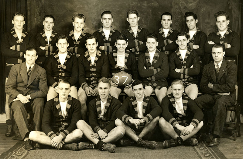 Focus on Giving - Mount Allison intermediate football team1937