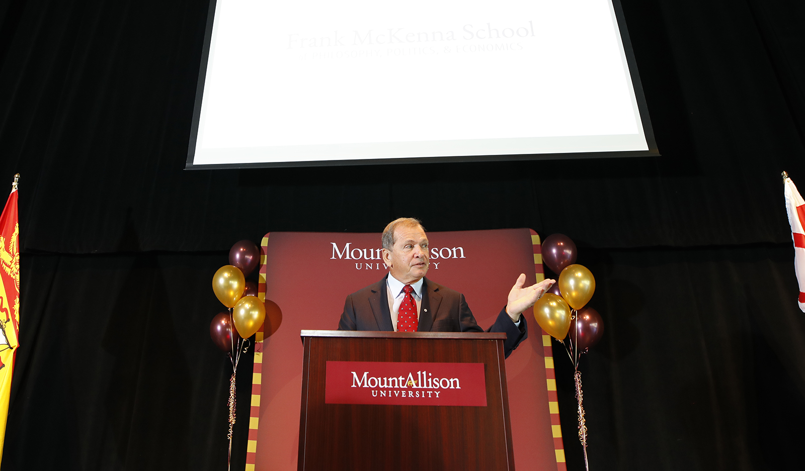 The Frank McKenna School of Philosophy, Politics, and Economics announced at Mount Allison with $1M leadership gift