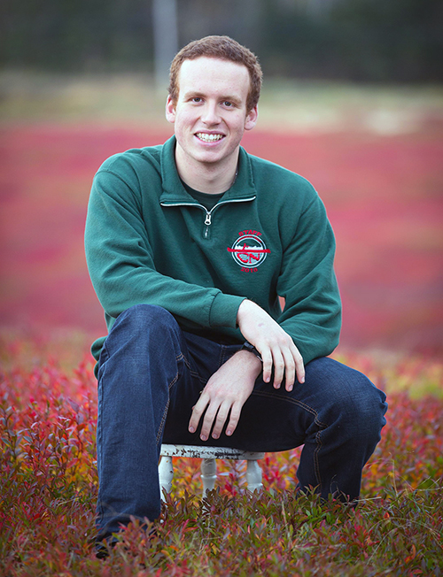 Colin Robertson as a staff member with Camp Nominingue, a camp for boys in Quebec.