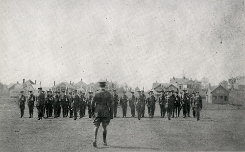 Drill at Mount Allison