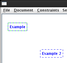 Selecting two entities